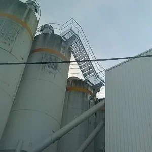escalier acier galvanise sur mesure